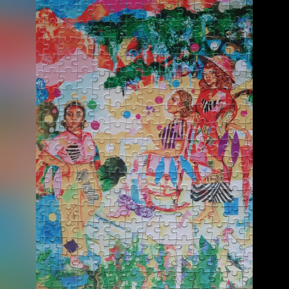 Jiggy X Jamea Richmond-Edwards X Purple Rising 500 Piece Puzzle